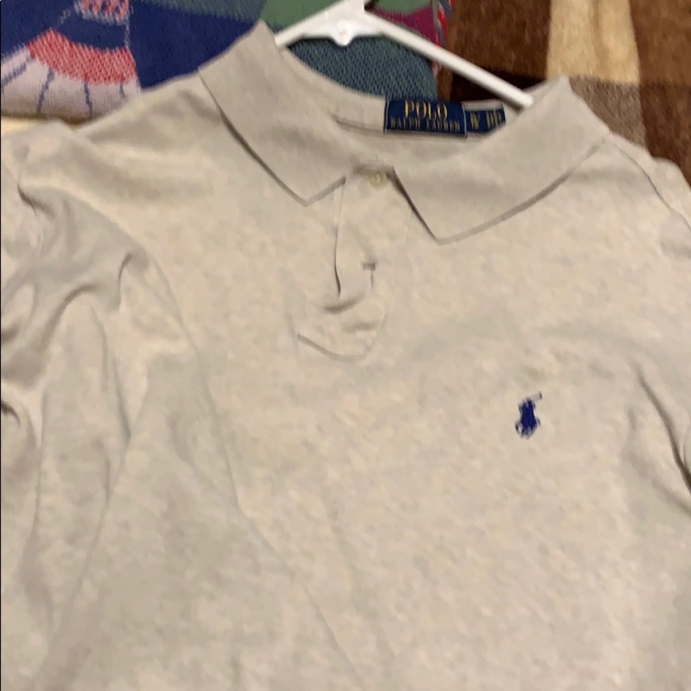Men’s long sleeve polo